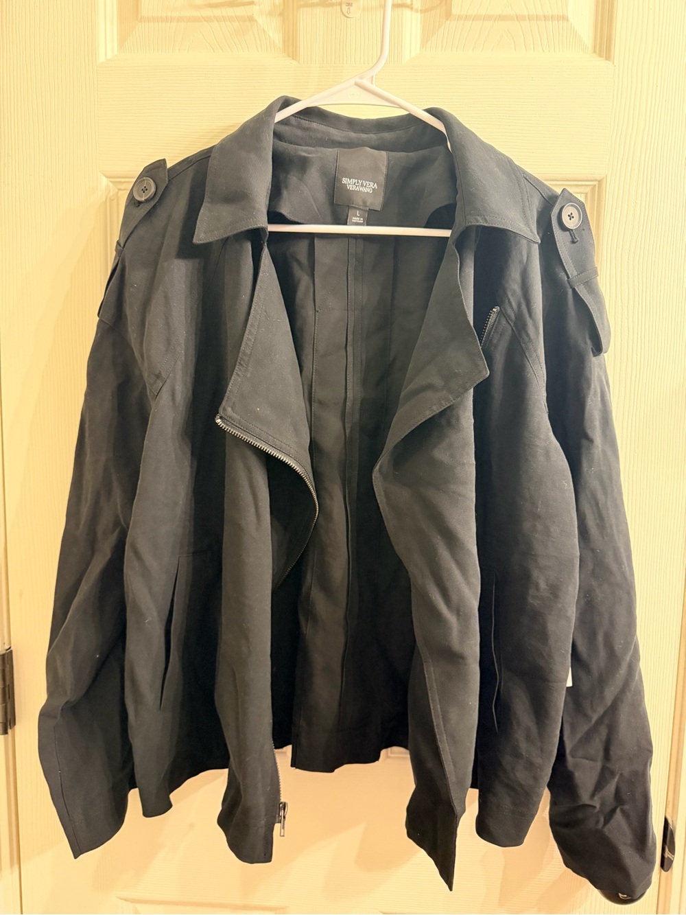 Black Women’s Lightweight Trench Jacket